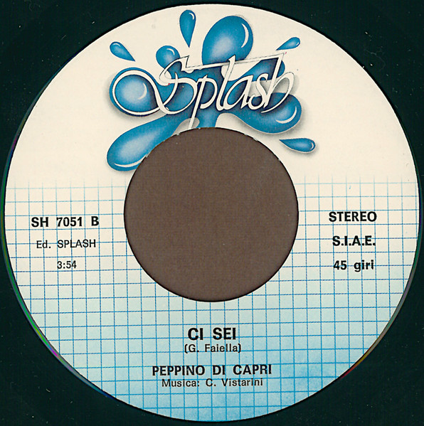 Peppino Di Capri - Sera | Splash (SH 7051) - 4