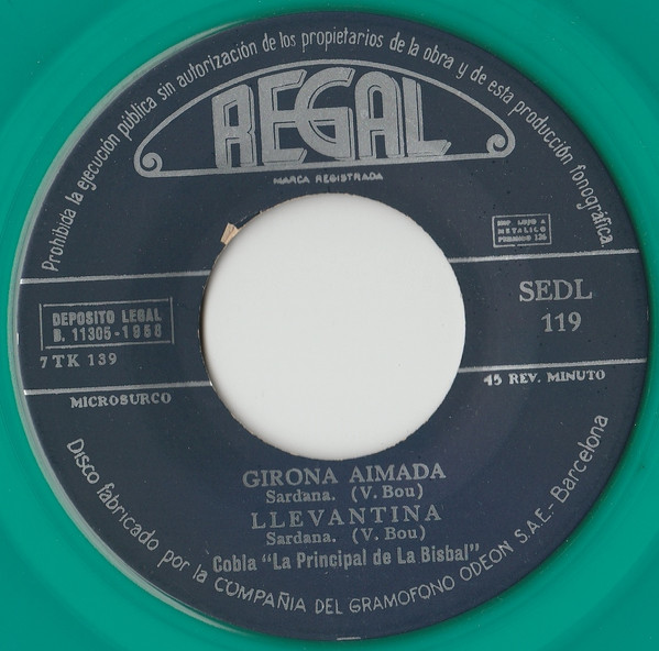 Cobla La Principal De La Bisbal - Sardanas | Regal (SEDL 119) - 3