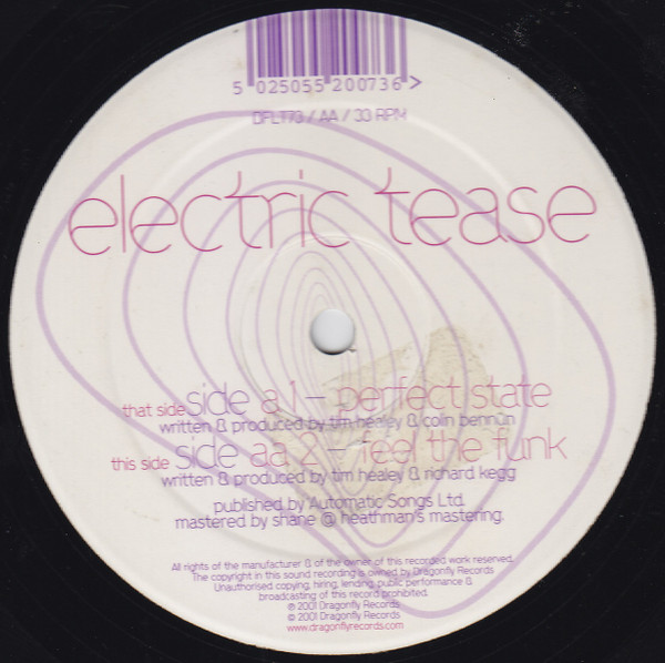 Electric Tease - Perfect State / Feel The Funk | Kamaflage (DFLT 73)