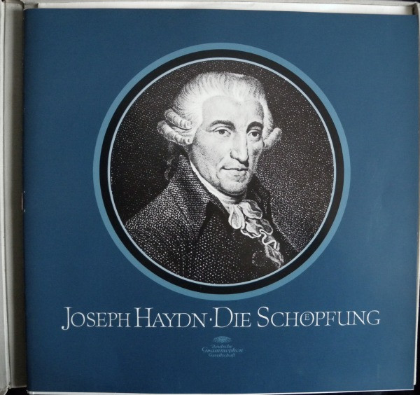 Joseph Haydn - Gundula Janowitz • Christa Ludwig • Fritz Wunderlich • Werner Krenn • Dietrich Fischer-Dieskau • Walter Berry • Wiener Singverein , Berliner Philharmoniker , Herbert von Karajan - Die Schöpfung = The Creation = La Création | Deutsche Grammophon (643 515/16) - 2