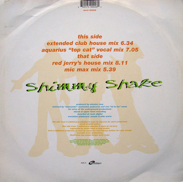 740 Boyz - Shimmy Shake | MCA Records (MCST 40002) - 2 740 Boyz - Shimmy Shake | MCA Records (MCST 40002) - 2