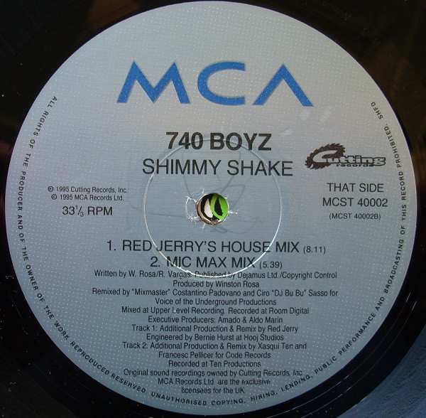 740 Boyz - Shimmy Shake | MCA Records (MCST 40002) - 4 740 Boyz - Shimmy Shake | MCA Records (MCST 40002) - 4