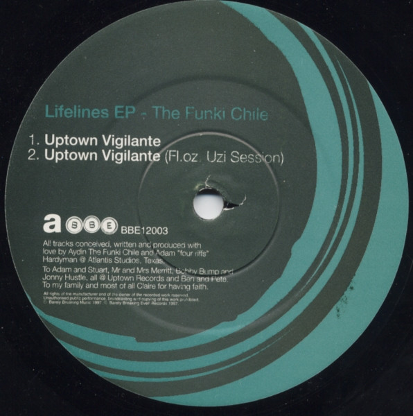 The Funki Chile - Lifelines EP | BBE (BBE12003) The Funki Chile - Lifelines EP | BBE (BBE12003)