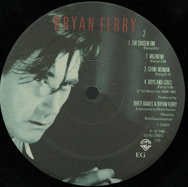 Bryan Ferry - Boys And Girls | Warner Bros. Records (9 25082-1) - 4