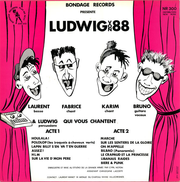 Ludwig Von 88 - Houlala ! | Bondage Records (RRR 00D) - 2 Ludwig Von 88 - Houlala ! | Bondage Records (RRR 00D) - 2