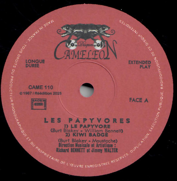 Les Papyvores - Le Papyvore | Cameleon Records (CAME 110) - 3
