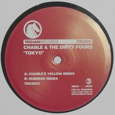 Luke Chable & Dirty Fours - Tokyo | Trojan Records (TROJ002) Luke Chable & Dirty Fours - Tokyo | Trojan Records (TROJ002)