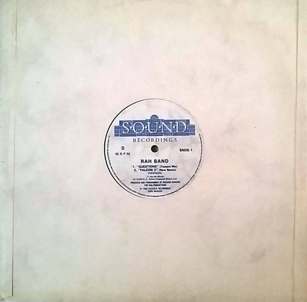 RAH Band - Questions (What You Gonna Do) | S.O.U.N.D. Recordings (SNDS-1) - 2 RAH Band - Questions (What You Gonna Do) | S.O.U.N.D. Recordings (SNDS-1) - 2