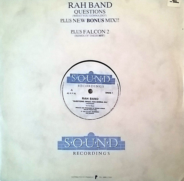 RAH Band - Questions (What You Gonna Do) | S.O.U.N.D. Recordings (SNDS-1)
