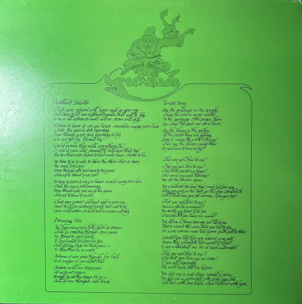 Greenslade - Greenslade | Warner Bros. Records (K 46207) - 2