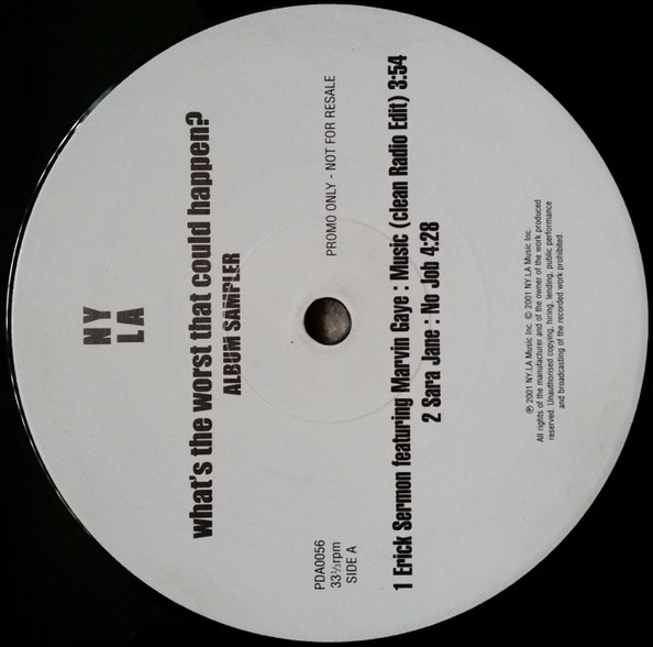 Various - What's The Worst That Could Happen? Album Sampler | NY.LA Music (PDA 0056) - main