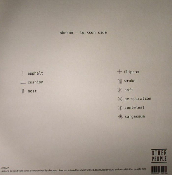 Okokon - Turkson Side | Other People (OP029) - 2
