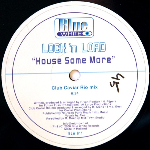 Lock 'n Load - House Some More | Blue White (BLW 011) - 3 Lock 'n Load - House Some More | Blue White (BLW 011) - 3