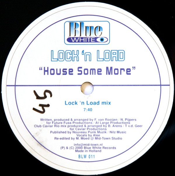 Lock 'n Load - House Some More | Blue White (BLW 011) - 2 Lock 'n Load - House Some More | Blue White (BLW 011) - 2