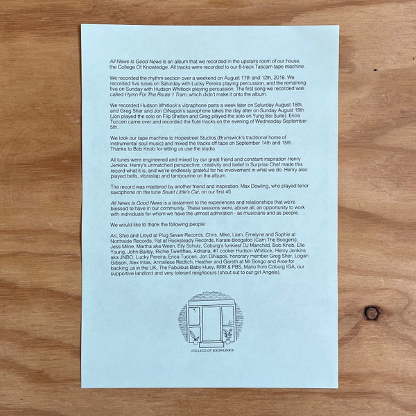 Surprise Chef - All News Is Good News | College Of Knowledge Records (COK004) - 4 Surprise Chef - All News Is Good News | College Of Knowledge Records (COK004) - 4