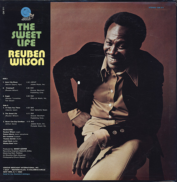 Reuben Wilson - The Sweet Life | Groove Merchant (GM 511) - 2 Reuben Wilson - The Sweet Life | Groove Merchant (GM 511) - 2