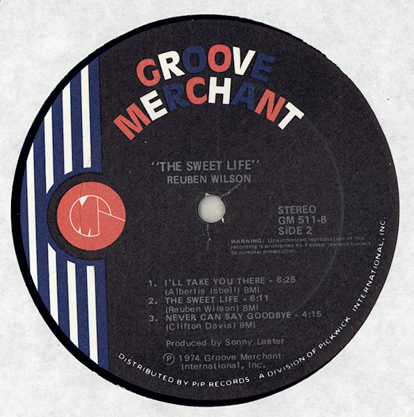 Reuben Wilson - The Sweet Life | Groove Merchant (GM 511) - 4 Reuben Wilson - The Sweet Life | Groove Merchant (GM 511) - 4