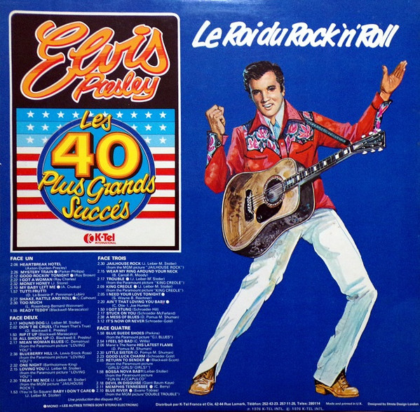 Elvis Presley - Les 40 Plus Grands Succès | K-Tel (EP 001) - 2 Elvis Presley - Les 40 Plus Grands Succès | K-Tel (EP 001) - 2