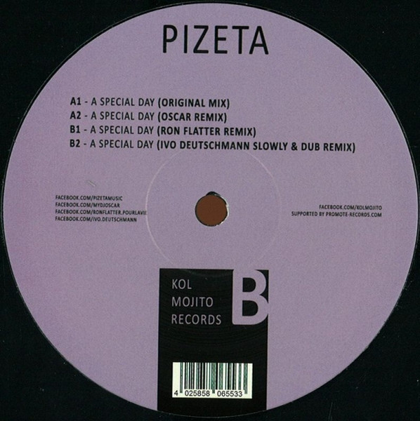 Pizeta - A Special Day | Kol Mojito Records (KOLMO025) - 2