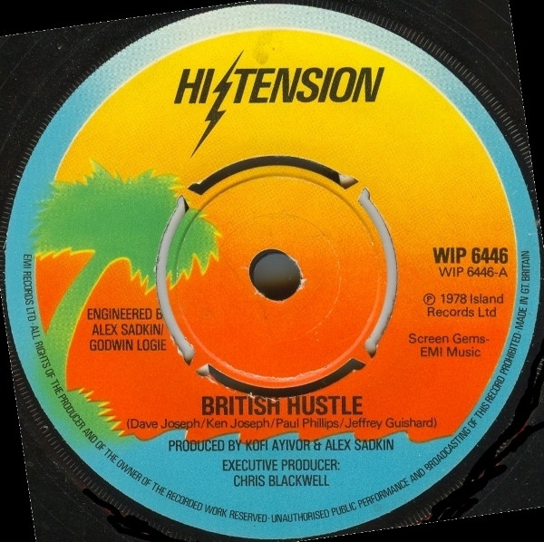 Hi-Tension - British Hustle | Island Records (WIP 6446)