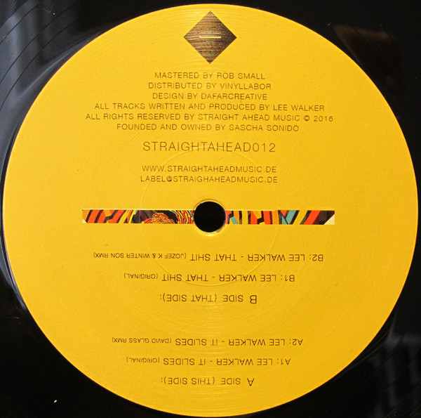 Lee Walker - It Slides | Straight Ahead Music (STRAIGHTAHEAD012)