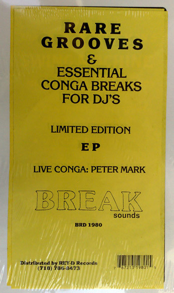 Unknown Artist - Rare Grooves & Essential Drum Conga Breaks For DJ's Vol. 1 | Rey-D Records (BRD 1980)