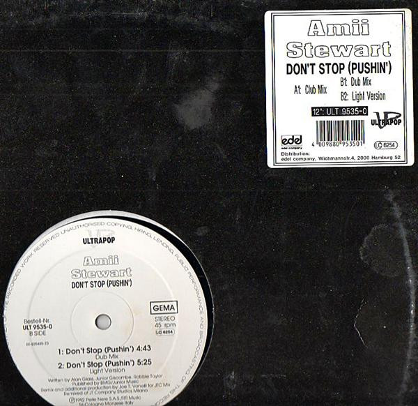 Amii Stewart - Don't Stop (Pushin') | Ultrapop (ULT 9535-0) Amii Stewart - Don't Stop (Pushin') | Ultrapop (ULT 9535-0)