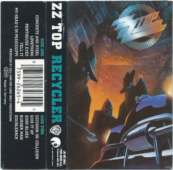 ZZ Top - Recycler | Warner Bros. Records (WX 390C)