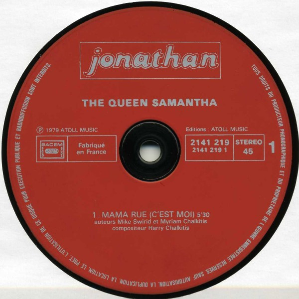 Queen Samantha - Mama Rue (C'est Moi) | Jonathan (2141 219) - 4
