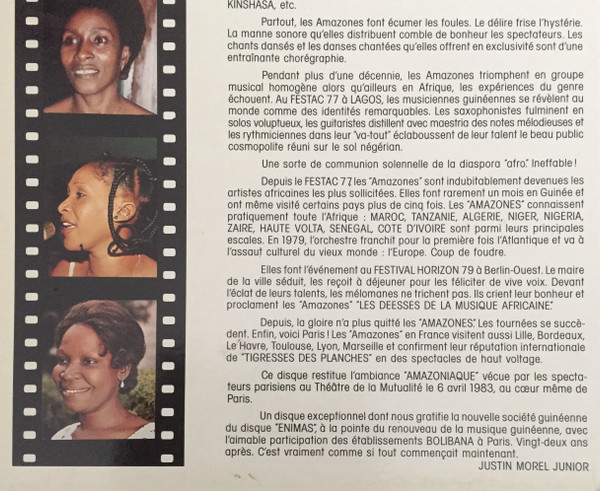 Les Amazones De Guinée - Au Cœur De Paris | Editions Syliphone Conakry (SLP 76) - 4 Les Amazones De Guinée - Au Cœur De Paris | Editions Syliphone Conakry (SLP 76) - 4