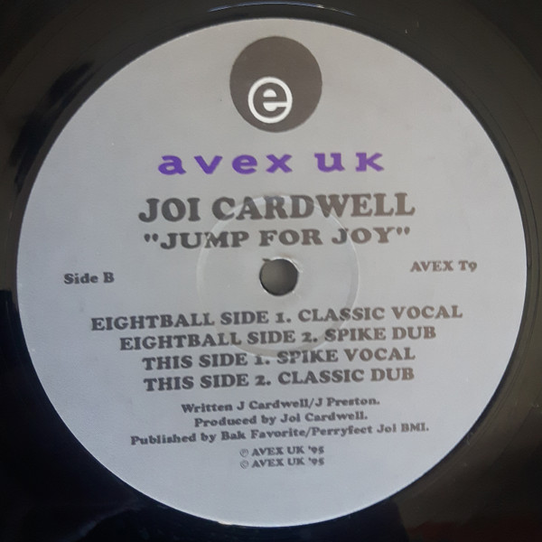 Joi Cardwell - Jump For Joi | Avex UK (AVEX T9) - 4 Joi Cardwell - Jump For Joi | Avex UK (AVEX T9) - 4