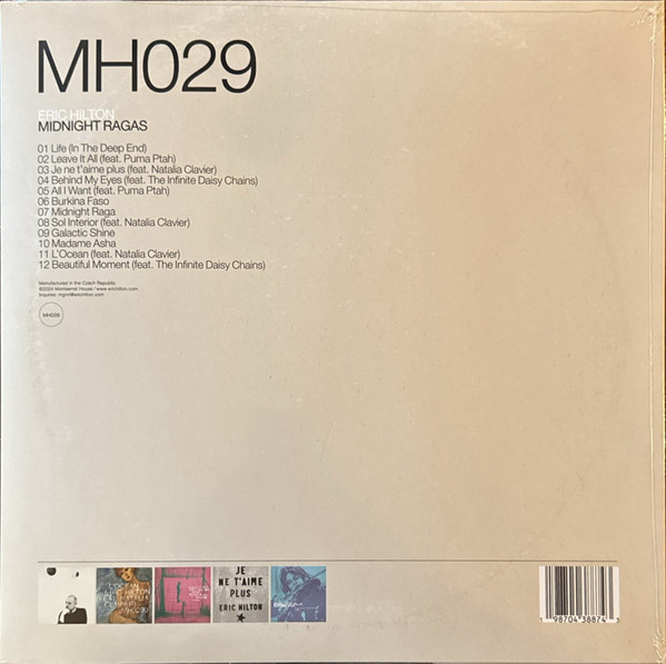 Eric Hilton - Midnight Ragas | Montserrat House (MH029) - 2