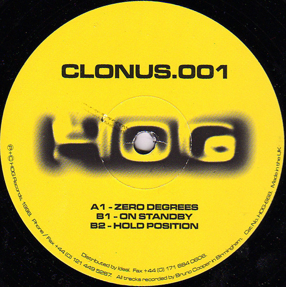 Clonus - Clonus.001 | HOG Records (HOG-668) - 2