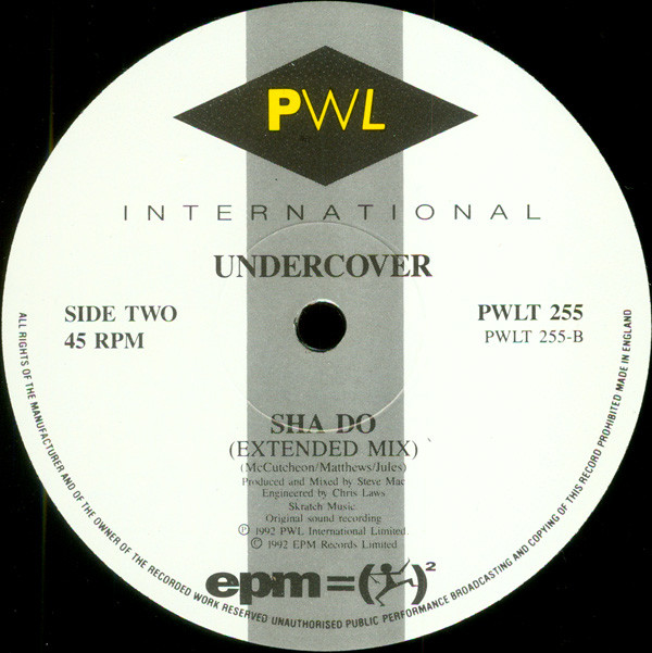Undercover - Never Let Her Slip Away | PWL International (PWLT 255) - 4