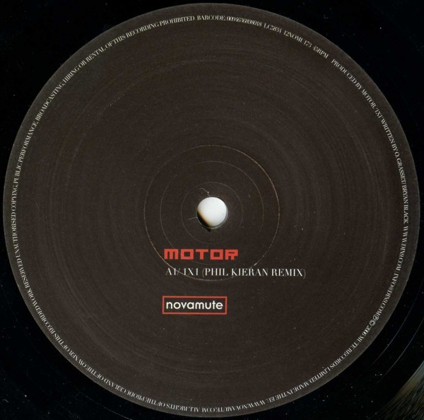 MOTOR - 1X1 / King Of USA | NovaMute (12NOMU173)