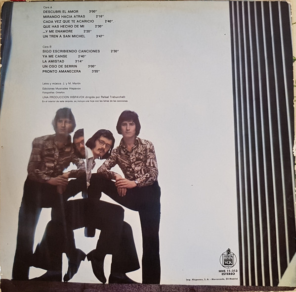 Jose y Manuel - Pronto Amanecerá | Hispavox (HHS-11.213) - 2