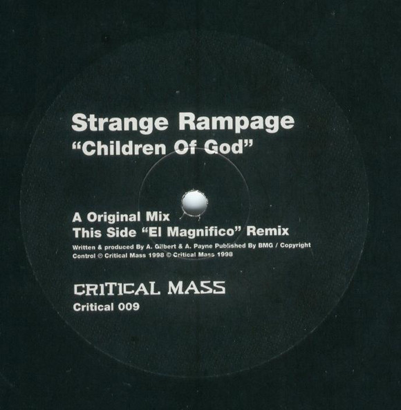 Strange Rampage - Children of God | Critical Mass (CRITICAL 009)