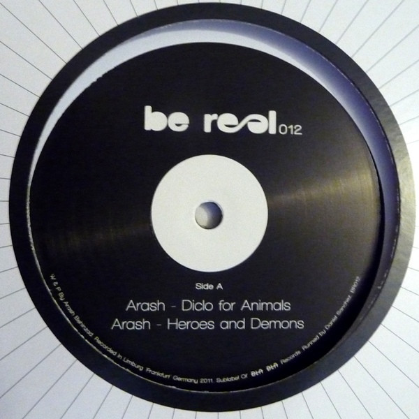Arash - Diclo For Animals | Be Real (be real012)