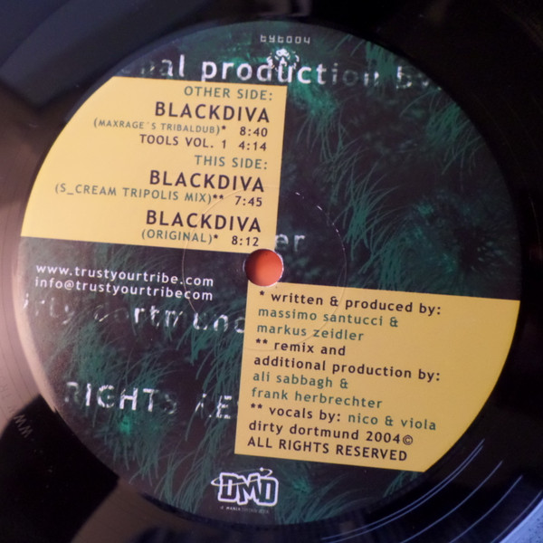 Hypnotic Level  &  DJ aMaZe - Blackdiva | Trust Your Tribe (TYT 004)