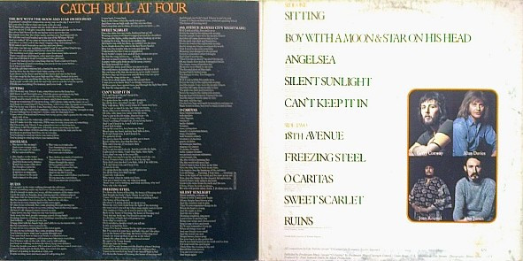 Cat Stevens - Catch Bull At Four | Island Records (ILPS 19206) - 2