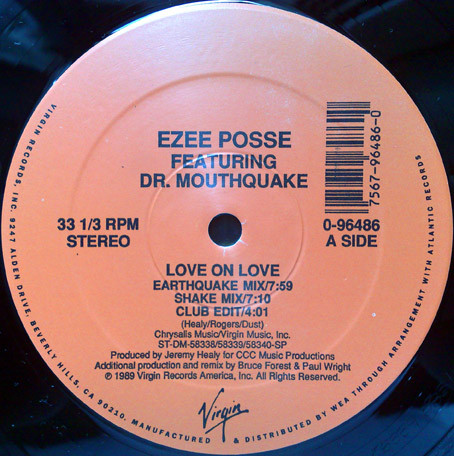 Ezee Posse Featuring Dr. Mouthquake - Love On Love | Virgin (0-96486) - main