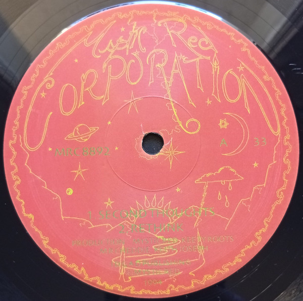 Mystic Red / Keety Roots - Second Thoughts | Mystic Red Corporation (MRC8892)