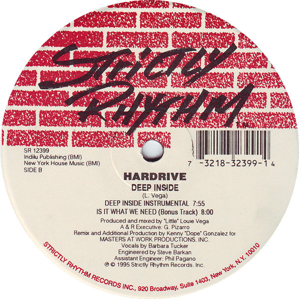 Hardrive - Deep Inside (Remixes) | Strictly Rhythm (SR 12399) - 2 Hardrive - Deep Inside (Remixes) | Strictly Rhythm (SR 12399) - 2