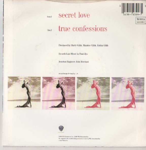 Bee Gees - Secret Love | Warner Bros. Records (W0014) - 2