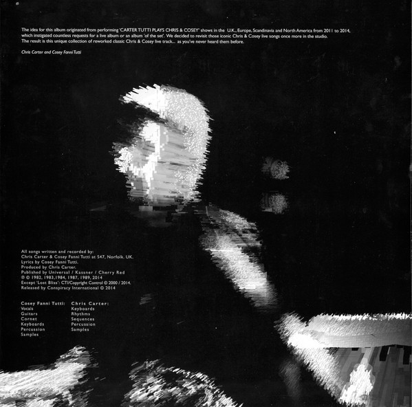 Carter Tutti Plays Chris & Cosey + Carter Tutti Remix Chris & Cosey