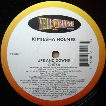 Kimiesha Holmes - Ups And Downs | Yellorange (YO-1022)