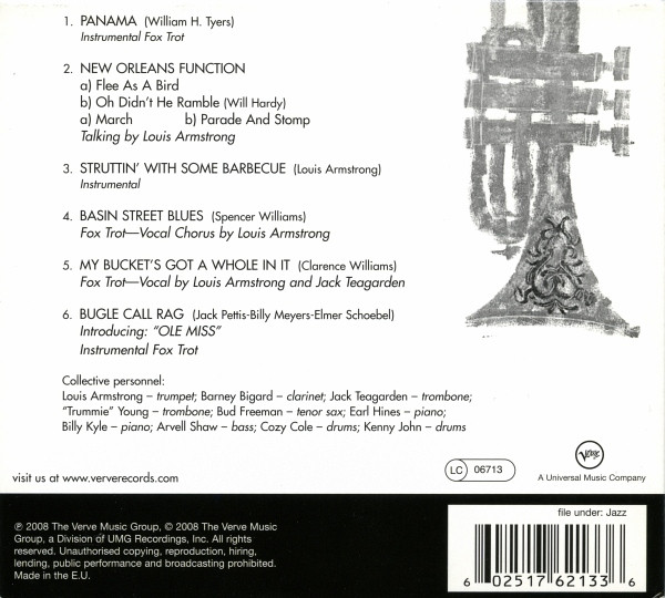 Louis Armstrong And His All-Stars - New Orleans Nights | Verve Records (0602517621336) - 2 Louis Armstrong And His All-Stars - New Orleans Nights | Verve Records (0602517621336) - 2