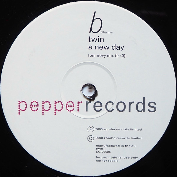 Twin - A New Day | Pepper Records (TWIN 1) - 2 Twin - A New Day | Pepper Records (TWIN 1) - 2