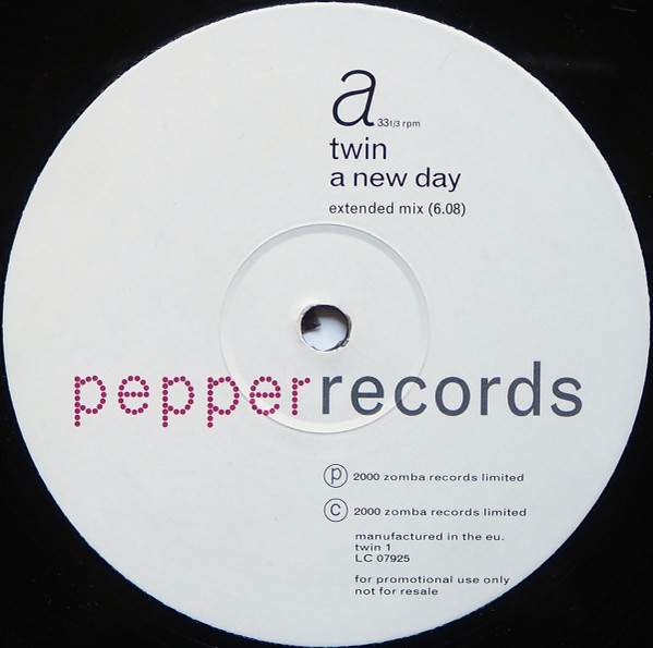 Twin - A New Day | Pepper Records (TWIN 1)
