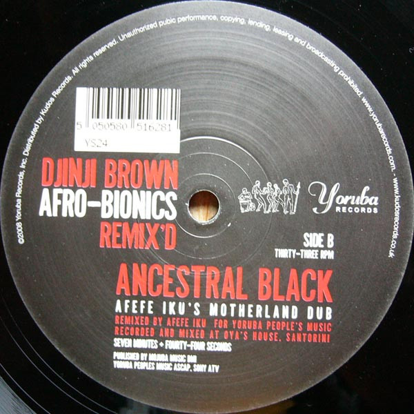 Djinji Brown - Afro-Bionics Remix'd | Yoruba Records (YS024)